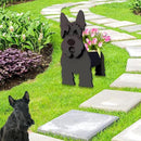 Scottish Terrier Dog Planter Plant Pots,Cute Garden Dog Flower Planter,Dog Planters Birthday Gifts for Women,Office,Indoor/Outdoor Decor（9.45 * 6.61 * 13.39in） by GreenHaven Gardens