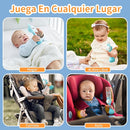 alilo Sonajero Musical para Bebés 0-12 Meses, Juguete con Luz, 66 Sonidos, 15 Canciones, 13 Cuentos, 5 Canciones de Cuna, Ruido Blanco, Reconocimiento de Colores, Regalo Recién Nacido by TinyTreasures Baby Boutique
