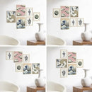 HAUS AND HUES Photo Frame Set - of 6 Picture Set, Bulk Frames, Collage for Wall, Gallery Wall Frames Pack (Three 8x10, Three 11x14 Beige) by CozyNest Decor