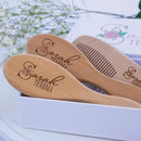 Personalized Wooden Baby Brush Set Girl | Wooden Baby Brush and Comb Set| Personalized Baby Gift | Personalized Baby Gift Girls | Floral Initial New Born Baby Gift by TinyTreasures Baby Boutique