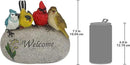 Design Toscano Birdy Welcome Garden Stone Statue: Medium by CozyNest Decor