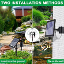 Solar Pond Aerator with Air Pump, 3 Modes(18H/36H/72H) Solar Aerator for Ponds Outdoor, 4W & 2200 mAh Solar Powered Air Pump with Bubble Regulator for Small Fish Pond, Stock Tank, Aquarium Hydroponics by GreenHaven Gardens