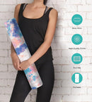 Non Slip Yoga Mat TPE Workout Mat for Men Women, Thick Workout Mat with Carrying Strap, Fitness Mats for Exercise, Yoga, Fitness, Pilates, Floor Workouts (72" x 24" x 6mm) by TinyTreasures Baby Boutique