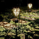 2-Pack Dragonfly Decor Hot Air Balloon Solar Lantern – Outside Decorative Hanging Light for Garden Yard Patio Porch Lawn and Pathway – Unique Housewarming, Birthday Gift for Women Mom Grandma by GreenHaven Gardens