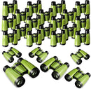 Libima 24 Pcs Binoculars for Kids Educational Compact Kids Binoculars with Neck String Toddler Telescope for Boys Girls Learning Bird Watching Camping Hiking Travel Safaris Birthday Gifts(Green) by TinyTreasures Baby Boutique