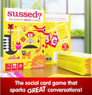 SUSSED The Wacky ‘What Would You Do?’ Card Game - Social Fun for Kids - Easy Travel Game, Family Activity - Ages 6+ - Yellow Pack by TinyTreasures Baby Boutique