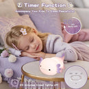 Axolotl Night Light for Kids,Cute Purple Axolotl Lamp,LED Squishy Nursery Nightlight, Food Grade Soft Silicone Novelty Animal Bedside Lamp,Adorable Room Decor, Axolotl Gitfs for Mother Girls Baby by TinyTreasures Baby Boutique