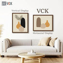 VCK 24x30 Brown Poster Frame 3 Pack, Wood Picture Frame with Exclusive Wood Grain, Wall Mounting Hanging by CozyNest Decor