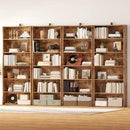 IRONCK Bookshelves and Bookcases Set of 2 Floor Standing 6 Tiers Display Storage Shelves 70 in Tall Bookcase Home Decor Furniture for Home Office, Living Room, Bed Room by CozyNest Decor