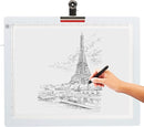 LED Tracing Light Box, 19" Ultra-Thin Light Pad with Adjustable Brightness, Includes USB Cable, Adapter, Paper, and Clip. Portable Drawing Board for Sketching, Cricut Projects, and More by TinyTreasures Baby Boutique