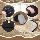 Upgraded Pet Hair Remover Glove - Reusable Electrostatic Five-Finger Gloves for Cat/Dog Hair Removal on Furniture, Carpet & Clothes by CozyNest Decor