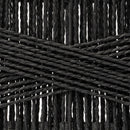 LA JOLIE MUSE Wicker Storage Baskets for Organizing, Recyclable Paper Rope Basket with Wood Handles, Decorative Hand Woven Basket Organizers for Makeup Books Shelves Living Room, Black, Set of 2 by GreenHaven Gardens