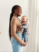 BabyBjörn Baby Carrier Mini, 3D Mesh, Dusty Pink | Newborn Carrier (7-25 lbs), Ergonomic, Easy-to-Use by TinyTreasures Baby Boutique