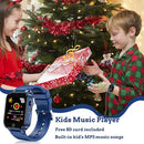 Goodatech Smart Watch for Kids 4-12 Years Boys Girls, 26 Puzzle Games,Camera,Video Music Player,Pedometer,Flashlight,Alarm Clock, Learning Education Toys Gifts (Blue) by TinyTreasures Baby Boutique