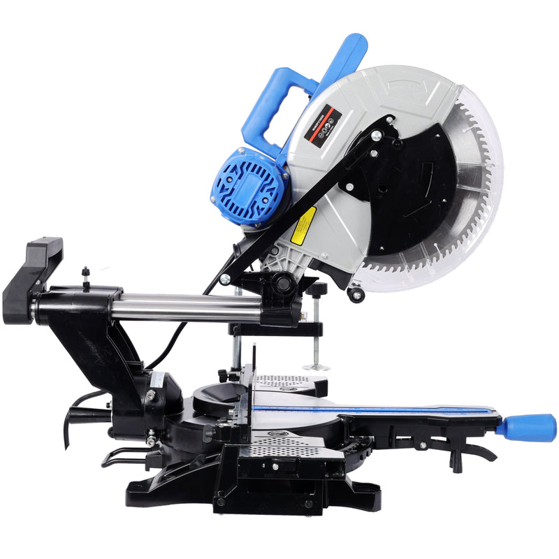 12 Inch Dual Bevel Sliding Miter Saw with Laser Guide, photo 9 of 10