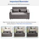 Pull-Out Sofa Bed Convertible Couch With Adjustable Backrest For Living Room by HouseOfZazla