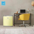 IBCR17SUN Compact, Energy Star Certified Small, Single Door Mini Fridge with Freezer Refrigerator, Standard (1.7 cu ft), Sun Yellow by CozyNest Decor