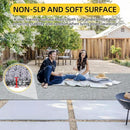 Marine Carpet,5 FT x 20 FT Smoke Gray Indoor Outdoor Carpet 0.2" Thick Boat Carpet with Water-Proof TPE Backing, Non-Slide Outdoor Marine Carpet Roll for Home, Patio, Porch, Deck by CozyNest Decor