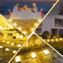 Solar Brick Lights - Outdoor Waterproof Patio & Garden Decor (3 Packs) for Patio, Yard, Walkway, Pathway by CozyNest Decor