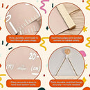 Height Chart for Kids Customizable Kids Height Wall Chart with Stickers, Marker & Hook Hanging Growth Chart Measurement for Wall Easy Installation for Baby Room Nursery and Playroom by CozyNest Decor