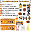 CiyvoLyeen Halloween Craft Kit Kids DIY Crafting and Sewing Set HalloweenStuffed Animal Felt Plushie for Girls and Boys Educational Beginners Sewing Set Sewing Kits for Kids Age 8 9 10 11 12 by TinyTreasures Baby Boutique