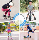 BOSONER Kids/Youth Knee Pad Elbow Pads for Roller Skates Cycling BMX Bike Skateboard Inline Rollerblading, Skating Skatings Scooter Riding Sports by TinyTreasures Baby Boutique