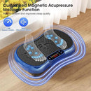 Vibration Plate Exercise Machine, 180 Speed Levels Vibration Plate for Lymphatic Drainage, Whole Body Workout Vibrating Fitness Platform, Effective for Weight Loss, Shaping, Toning & Wellness by CozyNest Decor