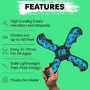 Boomerang Cool Toys For Ages 8-13 - Best 6 Year Old Boy Birthday Gift Soft Kid Toys For Boys & Girls to Play Indoors or Outdoors - Gift for Kids 6 7 8 9 10 11 12 & Up 7 Year Old Birthday Party Favor by TinyTreasures Baby Boutique