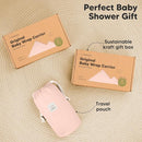 KeaBabies Baby Wrap Carrier - All in 1 Original Baby Carrier Newborn to Toddler Sling, Easy to Wear, Hands Free Bonding, Lightweight, Breathable Infant Wraps (Dusty Pink) by TinyTreasures Baby Boutique