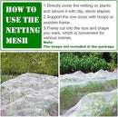 Garden Netting, Plant Covers 10x33Ft Net Ultra Fine Mesh Protection Netting for Vegetable Plants Fruits Flowers Crops Greenhouse Row Cover Raised Bed Barrier Screen Protection Net Cover by GreenHaven Gardens