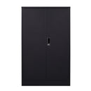Metal Storage Cabinet With Locking Doors And Adjustable Shelf, Folding Filing Storage Cabinet, Folding Storage Locker Cabinet For Home Office, School, Garage by HouseOfZazla