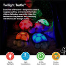 Cloud b Calming Nightlight Star Projector | Gentle Brightness | 3 Colors | 8 Constellations | Auto-Shutoff | Twilight Turtle Blue by TinyTreasures Baby Boutique