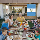 Guatemala Guatemalan Flag Garden Yard House 2x3 ft Flags Double Sided Print Banner Indoor Outdoor Party Home Decorations for Boat Dorm House Balcony by GreenHaven Gardens