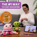 Cookie Box Crochet Kit for Beginners - Learn to Craft Amigurumi Stuffed Animals - Knitting Gift for Kids and Adults - Beginner-Friendly Yarn - Stitch-by-Stitch Video Tutorial - Koala Coal by TinyTreasures Baby Boutique
