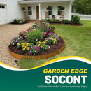 Corrugated Metal Garden Edging, 6"×40Ft Durable Landscape Border for Garden, Lawn, Flower Beds and Paver Edging (Rusty) by GreenHaven Gardens