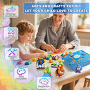 ifergoo Air Dry Clay for Kids - 102 Colors Molding Magic Clay Kit, Safe & Non-Toxic, Kids DIY Model Art & Crafts Toys with Sculpting Tools, Birthday & Christmas Gifts for Boys & Girls 3-12 Years Old by TinyTreasures Baby Boutique