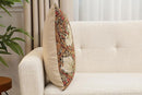Charlotte Home Furnishings Pimpernel Tobacco Brown Floral Throw Pillow Cover 18” x 18” – Botanical Tapestry Cushion Cover for Sofa or Bed | Jacquard Woven in Europe | Insert Not Included by CozyNest Decor
