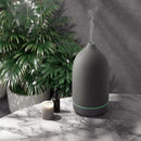 Aromatherapy Essential Oil Diffuser,9 Colors Mood Light,4 Timer Stone Diffuser Living Room(Grey) by TinyTreasures Baby Boutique