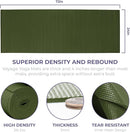 Sunshine Yoga Voyage Yoga Mat, 10 Pack, 72" x 24" Professional Studio and Gym Bulk Yoga Mats, 5mm Thick, Durable, Anti-Tear, Non Slip Fitness and Exercise Mats by TinyTreasures Baby Boutique