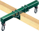 Swurfer Swing Set Conversion Bracket - No Tree, No Problem, Convert Your Swingset into a Swurfset, Heavy Duty Adjustable Horse Glider Attachment Bracket for Kids Ages 12 and Up, Up to 150lbs (Green) by TinyTreasures Baby Boutique