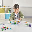 hand2mind MathLink Cubes Numberblocks 1-10 Activity Set, 30 Preschool Learning Activities, Counting Blocks, Linking Cubes, Educational Toys for Kids, Number Games, Math Manipulatives Kindergarten by TinyTreasures Baby Boutique