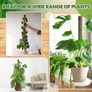 DUSPRO Stackable Mesh Moss Pole for Plants Monstera Potted Plant Stakes for Indoor Plants Extendable Plant Pole Moss Sticks for Plants Climbing Vine Supporting Monstera Trellis 2 Pcs 22'' by GreenHaven Gardens