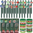 LiYiQ 72 Pcs Football Party Favors Football Team Gifts Football Goodie Bags Stuffers Football Ballpoint Pens Bookmark Card and Silicone Bracelet by TinyTreasures Baby Boutique