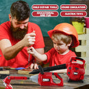 3 Pcs Toy Gardening Tool Set for Kids Toy Leaf Blower Weed Trimmer Hedge Trimmer Pretend Play Set with Lights and Sounds Birthday for Boys Girls by TinyTreasures Baby Boutique