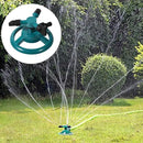 ViaGasaFamido Garden Sprinkler Automatic 360° Circle Rotating Watering Sprinkler Irrigation System Lawn Sprinkler with 3 Nozzle Pipe Hose for Yard Large Area by GreenHaven Gardens