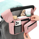 Accmor Universal Stroller Organizer with Insulated Cup Holder Detachable Phone Bag and Shoulder Strap, Stroller Bag Caddy Organizer Accessories Fits for Uppababy, Baby Jogger, Britax Strollers by TinyTreasures Baby Boutique