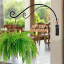 Swivel Hanging Plant Bracket Outdoor: Long Swivel Bird Feeder Hanger Bracket for Tree - Wall Mount Swivel Hook for Hummmingbird 22Inch by GreenHaven Gardens