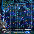 JMEXSUSS 300LED Easter Decorations Curtain Lights with Remote, 9.8x9.8ft Easter Sting Lights Plug in for Bedroom Wall Window Party Backdrop Porch Patio Garden Yard Indoor Outdoor Decor by CozyNest Decor