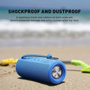 MIATONE Boombox Outdoor Portable Bluetooth Speakers Wireless Speaker Waterproof - Blue by TinyTreasures Baby Boutique