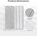 10Pcs Joymoop Mop Replacement Pads, 13 * 4.9'' Universal Mop Pads Mop Head Refills Washable Wet Mop, Compatible with Most 11-13” Size Mops by CozyNest Decor